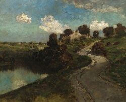 Landscape with Winding Road