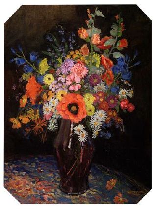 Still Life of Mixed Flowers