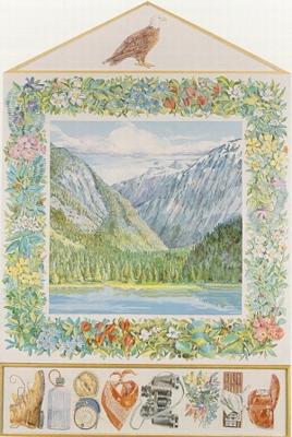 Alaska Totem: Walker Cove by Don Nice - Auction record, sale price, and art valuation. Compare with similar artists and explore comparable artworks.