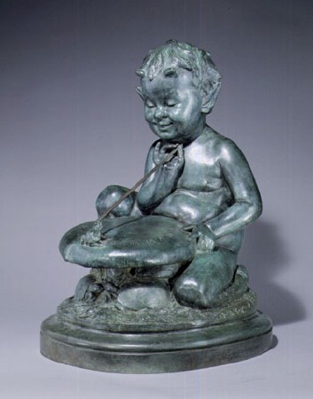 Young Satyr with Frog, A Sundial