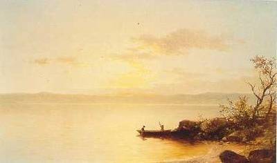 Lake at Sunset