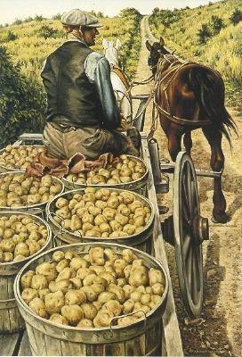 Good Crop by Clarence Holbrook Carter - Auction record, sale price, and art valuation. Compare with similar artists and explore comparable artworks.