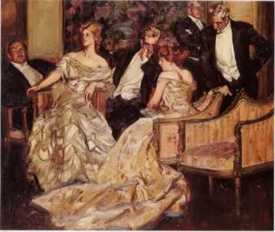 Three is a Crowd by Albert Beck Wenzell - Auction record, sale price, and art valuation. Compare with similar artists and explore comparable artworks.