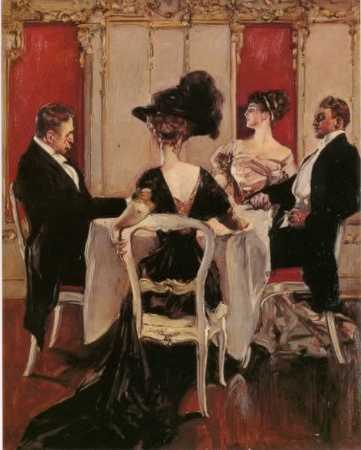 Idle Conversation by Albert Beck Wenzell - Auction record, sale price, and art valuation. Compare with similar artists and explore comparable artworks.