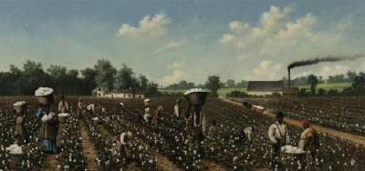 Workers in a Cotton Field