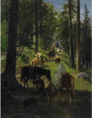 The Return From Glacier Point