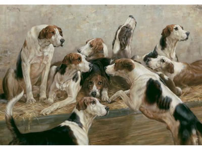 THE BROCKLESBY HOUNDS