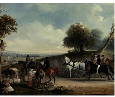 GOING TO MARKET IN MELTON MOWBRAY