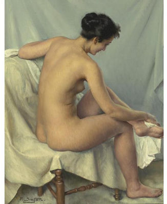 NUDE IN PROFILE by Paul Sieffert - Auction record, sale price, and art valuation. Compare with similar artists and explore comparable artworks.