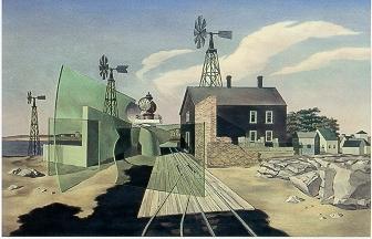 Industrial Landscape by John Atherton - Auction record, sale price, and art valuation. Compare with similar artists and explore comparable artworks.
