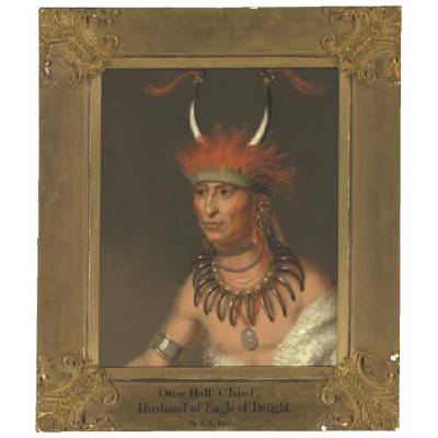 Ottoe Half Chief, Husband of Eagle of Delight