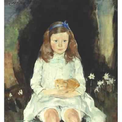 Little Dora by Charles Webster Hawthorne - Auction record, sale price, and art valuation. Compare with similar artists and explore comparable artworks.