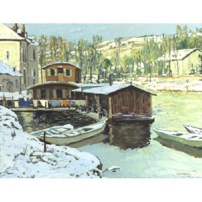 Winter on the Canal