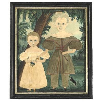 Two Children from the Prescott Family