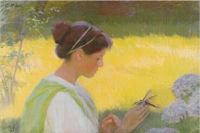 Sample artwork by Ellen Day Hale (1855 - 1940), known for portrait, landscape and genre painting, print making - View similar artists and auction records