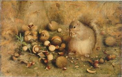Squirrel with Nuts