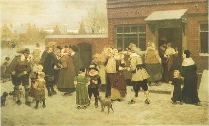 New Year's Day in New Amsterdam