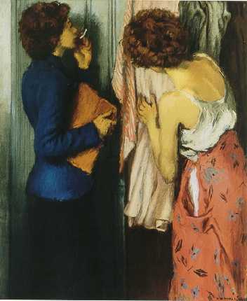 Roommates by Raphael Soyer - Auction record, sale price, and art valuation. Compare with similar artists and explore comparable artworks.
