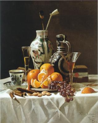 Sample artwork by Milne Ramsey (1847 - 1915), known for still life, landscape and portrait painting - View similar artists and auction records