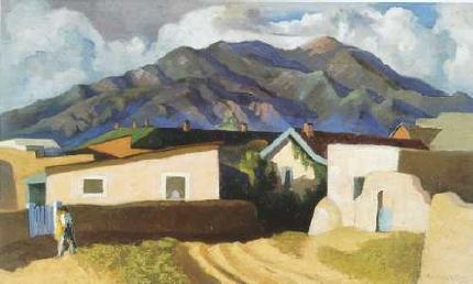 A Street in Taos