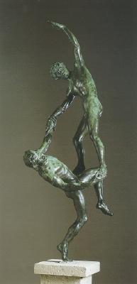 Acrobats (Fountain) by Anna Ladd - Auction record, sale price, and art valuation. Compare with similar artists and explore comparable artworks.