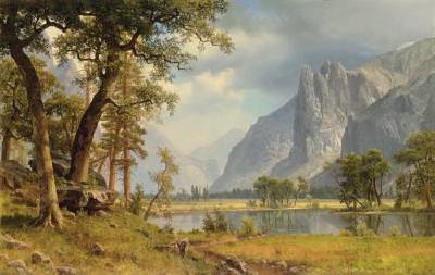 Yosemite Valley by Albert Bierstadt - Auction record, sale price, and art valuation. Compare with similar artists and explore comparable artworks.