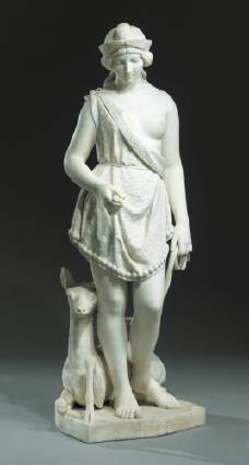 Pocahontas by Joseph Mozier - Auction record, sale price, and art valuation. Compare with similar artists and explore comparable artworks.
