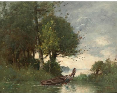 SHORING THE FISHING BOAT