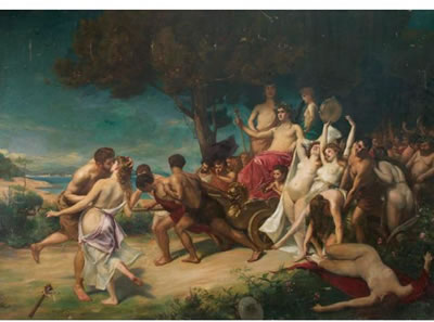 THE TRIUMPH OF BACCHUS by Charles Auguste Carolus Emile Duran - Auction record, sale price, and art valuation. Compare with similar artists and explore comparable artworks.