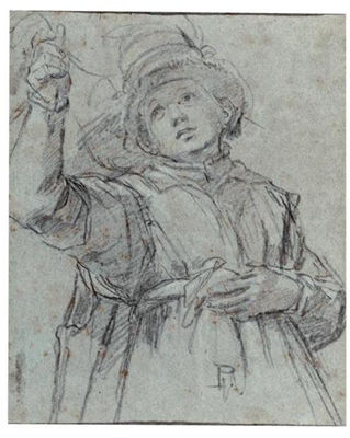 STUDY OF A YOUNG MAN, WEARING A HAT, HIS ARM RAISED by Bernardino Poccetti - Auction record, sale price, and art valuation. Compare with similar artists and explore comparable artworks.
