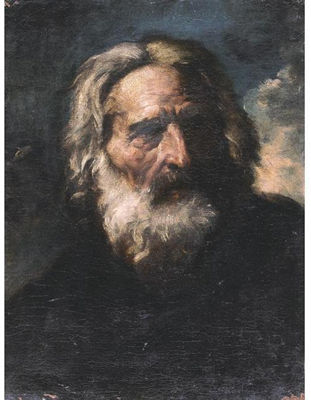 PORTRAIT OF A BEARDED OLD MAN