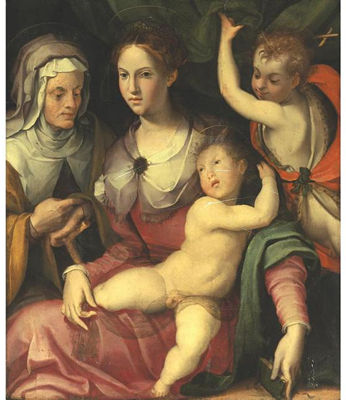 Sample artwork by Carlo Portelli (1539 - 1574), known for religious painting for churches - View similar artists and auction records