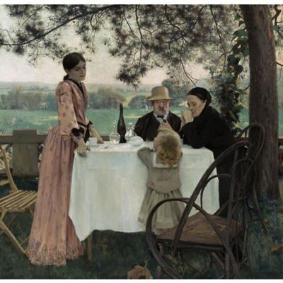 THE BEST DAYS (AUX BEAUX JOURS) by Jules Alexis Meunier - Auction record, sale price, and art valuation. Compare with similar artists and explore comparable artworks.