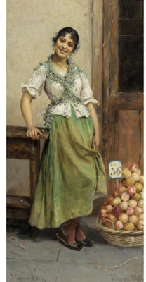 THE PEACH SELLER