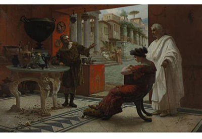 THE VENDOR OF ANTIQUITIES by Ettore Forti - Auction record, sale price, and art valuation. Compare with similar artists and explore comparable artworks.