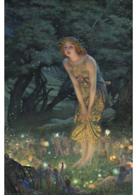 MIDSUMMER EVE by Edward Robert Hughes - Auction record, sale price, and art valuation. Compare with similar artists and explore comparable artworks.