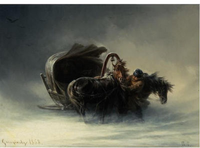 TROIKA by Petr Nikolaevich Gruzinsky - Auction record, sale price, and art valuation. Compare with similar artists and explore comparable artworks.