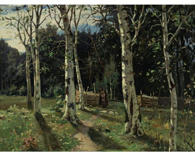 THROUGH THE BIRCH TREES