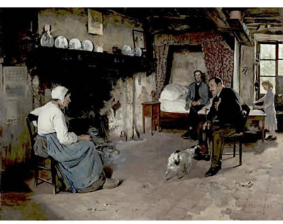 LA VISITE ELECTORALE by Arturo Michelena - Auction record, sale price, and art valuation. Compare with similar artists and explore comparable artworks.