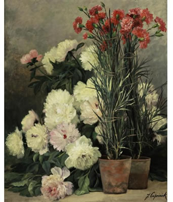 Sample artwork by Jean Capeinick (1838 - 1890), known for painting - View similar artists and auction records