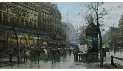 Eugene Galien-Laloue - artist photo for art wanted listing (South Pasadena, CA)