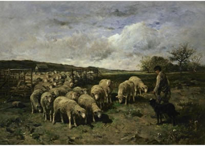 OFF TO PASTURE
