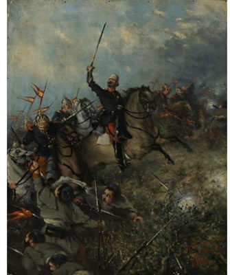 STUDY FOR LA CARGA DE TREVINO