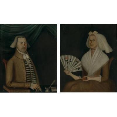Josiah Dean III and His Wife Sarah Dean of Raynham, Massachusetts