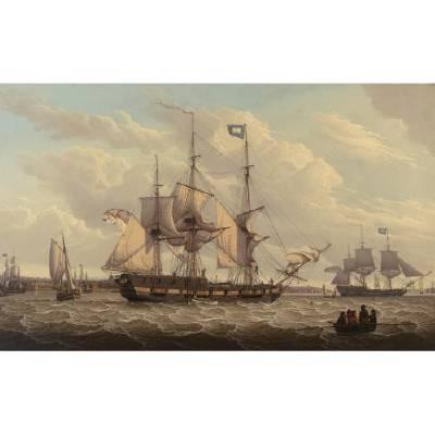 Shipping on the Mersey off Birkenhead