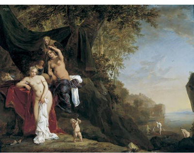 NYMPHS BATHING