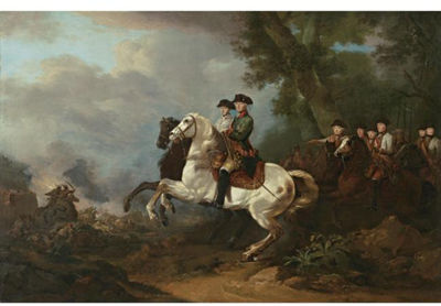 BATTLE SCENE WITH THE EMPEROR OF RUSSIA AND THE EMPEROR JOSEPH II OF AUSTRIA by Francesco Giuseppe Casanova - Auction record, sale price, and art valuation. Compare with similar artists and explore comparable artworks.