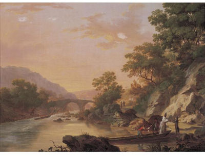 VIEW OF KILARNEY WITH THE PASSAGE TO THE UPPER LAKE