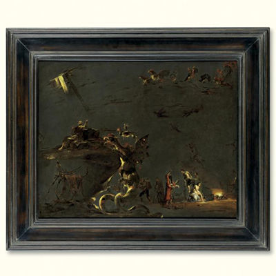 SAINT JAMES AND HERMOGENES THE MAGICIAN by Leonard Bramer - Auction record, sale price, and art valuation. Compare with similar artists and explore comparable artworks.
