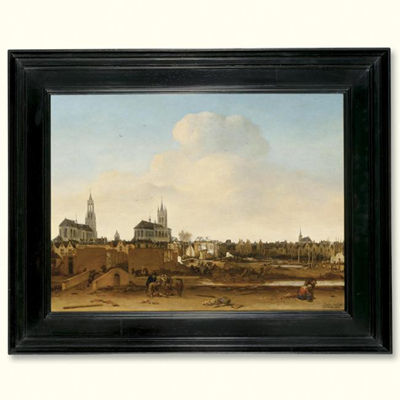 A VIEW OF DELFT AFTER THE EXPLOSION OF 1654